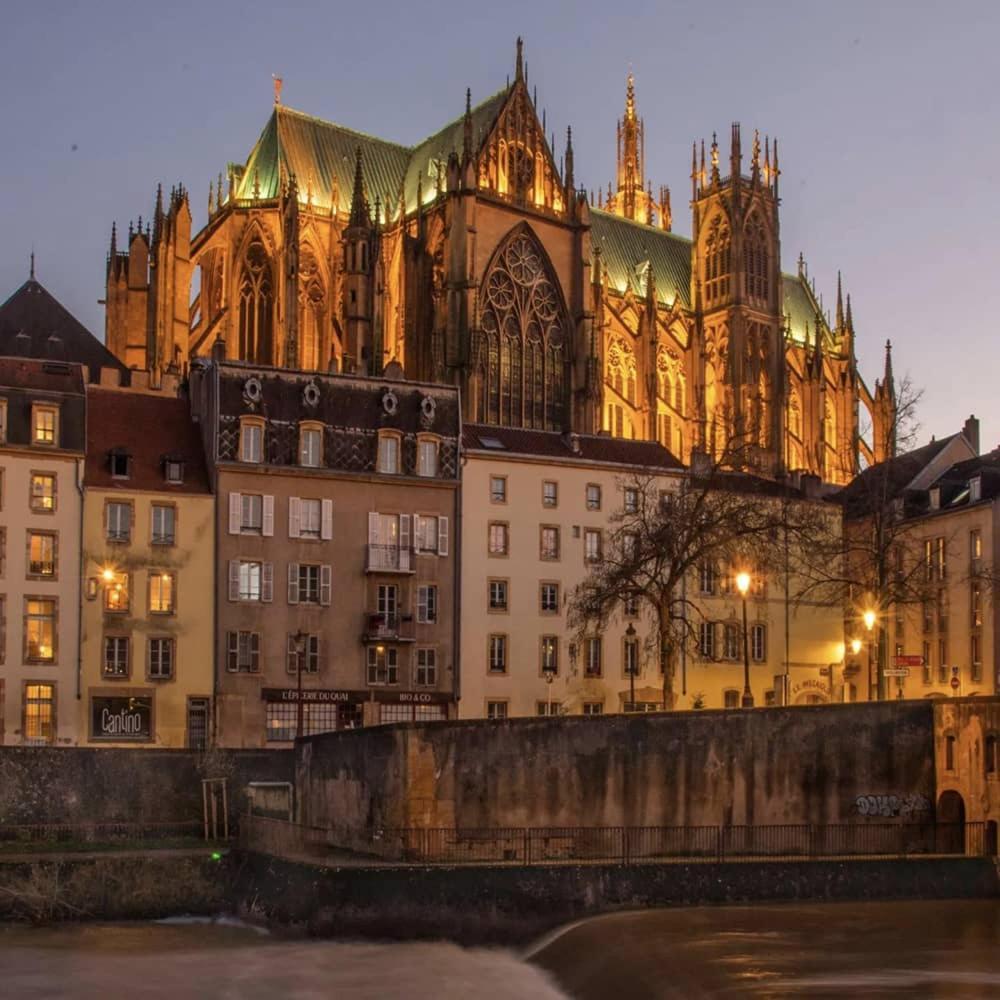 Appartamento Lecathedrale : F2 Au Coeur De Metz ! Esterno foto